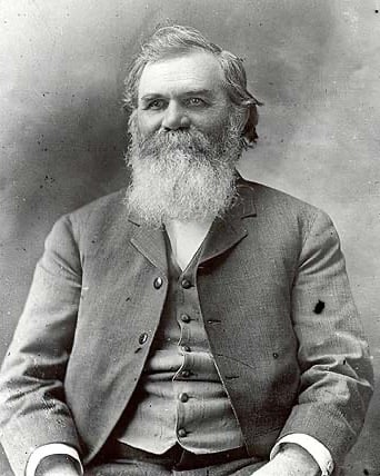 D.D. Palmer Daniel David Palmer, founder of chiropractic, photographed in later life.