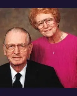 Irving N. Toftness Irving N. Toftness with his wife Louise, photographed for Logan College in 1998.